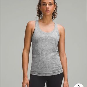 lululemon size 4 grey swiftly tech